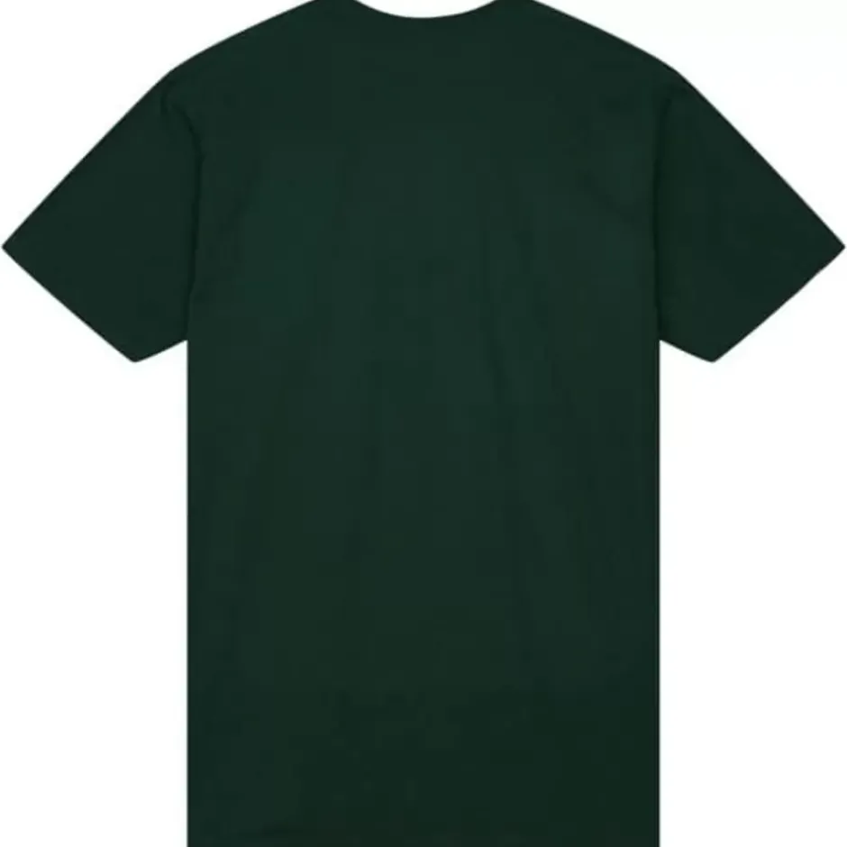 Men Mitchell & Ness T-Shirts & Tops-Vintage Stripes Tee University Of Miami