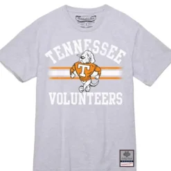 Men Mitchell & Ness T-Shirts & Tops-Vintage Stripes Tee University Of Tennessee