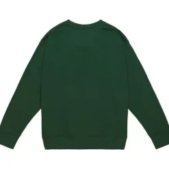 Men Mitchell & Ness Hoodies & Sweatshirts-Vtg Super Bowl Crew Green Bay Packers