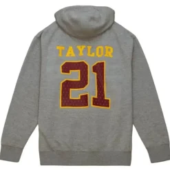 Men Mitchell & Ness Hoodies & Sweatshirts-Washington Legacy N&N Zipper Hoody Sean Taylor