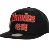 Mitchell & Ness Snapback-Water Tiger Snapback Hwc Atlanta Hawks