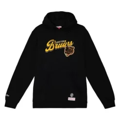 Men Mitchell & Ness Hoodies & Sweatshirts-Winter Classic Lockup Hoodie Boston Bruins
