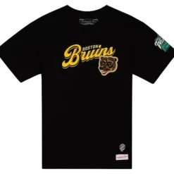 Men Mitchell & Ness T-Shirts & Tops-Winter Classic Lockup Tee Boston Bruins