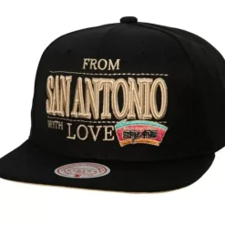 Mitchell & Ness Snapback-With Love Snapback Hwc San Antonio Spurs