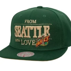 Mitchell & Ness Snapback-With Love Snapback Hwc Seattle Supersonics