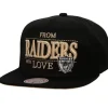 Mitchell & Ness Snapback-With Love Snapback Oakland Raiders