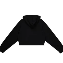 Woman Mitchell & Ness Hoodies & Sweatshirts-Womens Big Face 4.0 Crop Hoodie Miami Heat