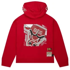 Woman Mitchell & Ness Hoodies & Sweatshirts-Women'S Big Face 7.0 Hoodie Chicago Bulls