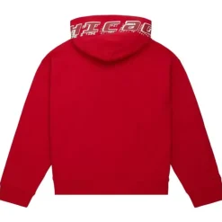 Woman Mitchell & Ness Hoodies & Sweatshirts-Women'S Big Face 7.0 Hoodie Chicago Bulls