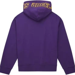 Woman Mitchell & Ness Hoodies & Sweatshirts-Women'S Big Face 7.0 Hoodie Los Angeles Lakers