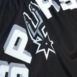 Woman Mitchell & Ness Shorts-Womens Big Face 3.0 Shorts San Antonio Spurs