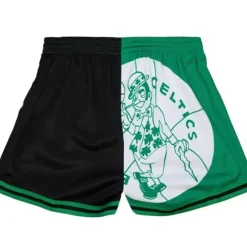 Woman Mitchell & Ness Shorts-Womens Big Face Shorts 5.0 Boston Celtics