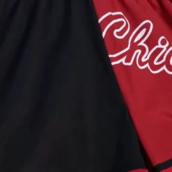 Woman Mitchell & Ness Shorts-Womens Big Face Shorts 5.0 Chicago Bulls