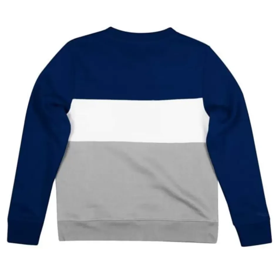 Woman Mitchell & Ness Hoodies & Sweatshirts-Women'S Color Block Crew 2.0 Dallas Cowboys