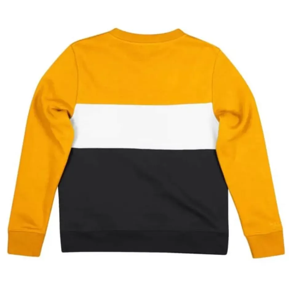 Woman Mitchell & Ness Hoodies & Sweatshirts-Women'S Color Block Crew 2.0 Pittsburgh Steelers