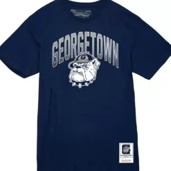 Woman Mitchell & Ness T-Shirts & Tops-Women'S Halftime Tee Georgetown University