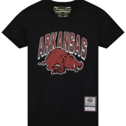 Woman Mitchell & Ness T-Shirts & Tops-Women'S Halftime Tee University Of Arkansas