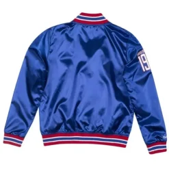 Woman Mitchell & Ness Jackets & Outerwear-Women'S Lightweight Satin Jacket Nba All Star