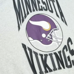 Woman Mitchell & Ness Hoodies & Sweatshirts-Women'S Logo Lightweight Crew 3.0 Minnesota Vikings