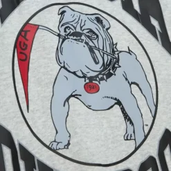 Men Mitchell & Ness Hoodies & Sweatshirts-Women'S Logo Lightweight Crew 3.0 University Of Georgia