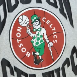 Woman Mitchell & Ness Hoodies & Sweatshirts-Women'S Logo Lt Crew 3.0 Boston Celtics