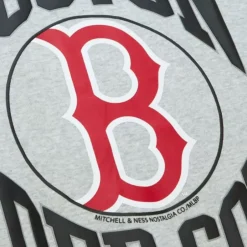 Woman Mitchell & Ness Hoodies & Sweatshirts-Women'S Logo Lt Crew 3.0 Boston Red Sox