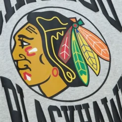 Woman Mitchell & Ness Hoodies & Sweatshirts-Women'S Logo Lt Crew 3.0 Chicago Blackhawks