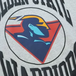 Woman Mitchell & Ness Hoodies & Sweatshirts-Women'S Logo Lt Crew 3.0 Golden State Warriors