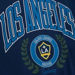 Woman Mitchell & Ness Hoodies & Sweatshirts-Womens Logo Lt Crew 2.0 Los Angeles Galaxy
