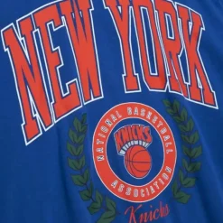Woman Mitchell & Ness Hoodies & Sweatshirts-Womens Logo Lt Crew 2.0 New York Knicks