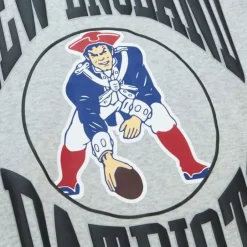 Woman Mitchell & Ness Hoodies & Sweatshirts-Women'S Logo Lt Crew 3.0 New England Patriots