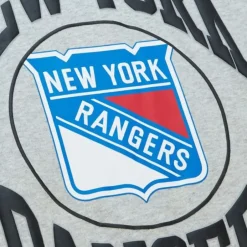 Woman Mitchell & Ness Hoodies & Sweatshirts-Women'S Logo Lt Crew 3.0 New York Rangers