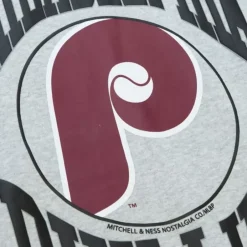 Woman Mitchell & Ness Hoodies & Sweatshirts-Women'S Logo Lt Crew 3.0 Philadelphia Phillies