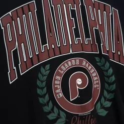 Woman Mitchell & Ness Hoodies & Sweatshirts-Womens Logo Lt Crew 2.0 Philadelphia Phillies