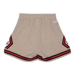 Woman Mitchell & Ness Shorts-Womens Mushroom Shorts Chicago Bulls
