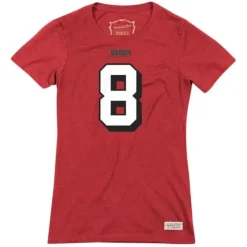 Woman Mitchell & Ness T-Shirts & Tops-Womens Name & Number Tee San Francisco 49Ers Steve Young