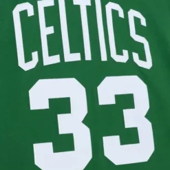 Woman Mitchell & Ness T-Shirts & Tops-Womens N&N Jersey Dress Boston Celtics 1985 Larry Bird