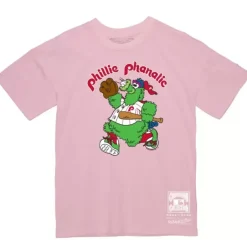 Woman Mitchell & Ness T-Shirts & Tops-Women'S Phillie Phanatic Philadelphia Phillies