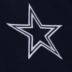 Men Mitchell & Ness Jackets & Outerwear-Womens Puffer Jacket Dallas Cowboys