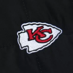 Woman Mitchell & Ness Jackets & Outerwear-Womens Quilted Puffer Jacket Kansas City Chiefs