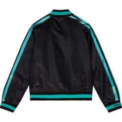 Woman Mitchell & Ness Jackets & Outerwear-Women'S Raglan Satin Jacket San Antonio Spurs