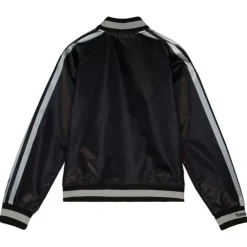 Woman Mitchell & Ness Jackets & Outerwear-Women'S Raglan Satin Jacket Orlando Magic