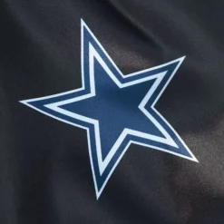 Woman Mitchell & Ness Jackets & Outerwear-Women'S Raglan Satin Jacket Dallas Cowboys