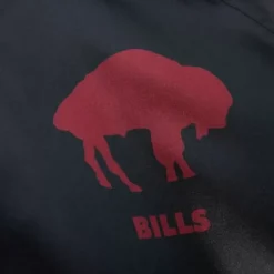 Woman Mitchell & Ness Jackets & Outerwear-Women'S Raglan Satin Jacket Buffalo Bills