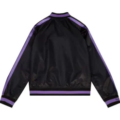 Woman Mitchell & Ness Jackets & Outerwear-Women'S Raglan Satin Jacket Los Angeles Lakers
