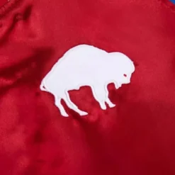 Woman Mitchell & Ness Jackets & Outerwear-Women'S Satin Jacket 2.0 Buffalo Bills