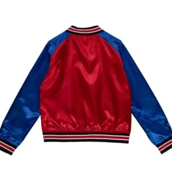Woman Mitchell & Ness Jackets & Outerwear-Women'S Satin Jacket 2.0 Buffalo Bills