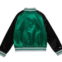 Woman Mitchell & Ness Jackets & Outerwear-Women'S Satin Jacket 2.0 Philadelphia Eagles