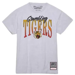Woman Mitchell & Ness T-Shirts & Tops-Women'S Script Arc Tee Grambling State University