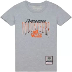 Woman Mitchell & Ness T-Shirts & Tops-Women'S Script Arc Tee University Of Tennessee